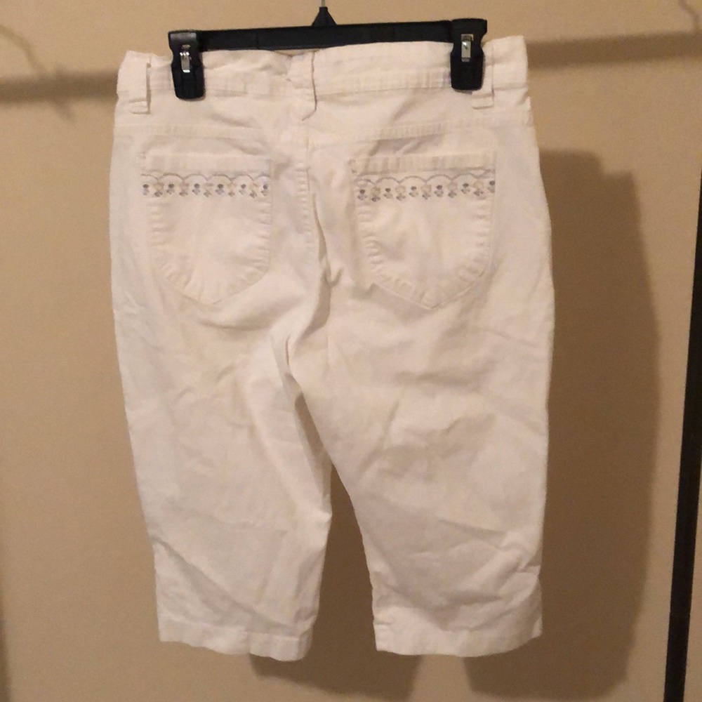 Gloria Vanderbilt white jeans size 8 - Picture 3 of 5